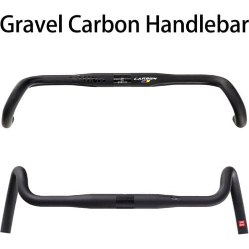 Carbon Gravel handlebar Big Flare Bar Cyclocross Road Bike Handlebars Carbon Fiber Bicycle Carbon Handlebar Cycling Accessorie