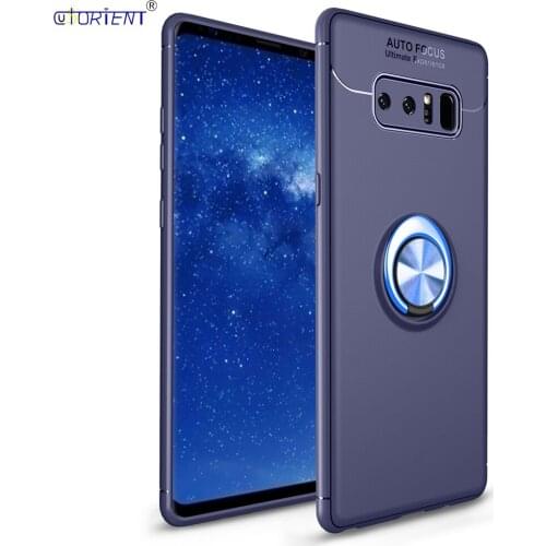For Samsung Galaxy Note 8 N950 Note8 Metal Finger Ring Case SM N950F N950F/DS N950U N950N N950X Car Holder Stand Bumper Cover