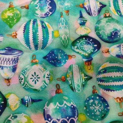 Cartoon Porcelain Bottle Plain Weave Cotton Fabric for Clothes Hometextile Backpacks Slipcover Cushion Cover DIY Material