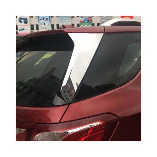 ABS Chrome Exterior Rear Window Sill Trim 2pcs For Chevrolet Equinox 2018-2020