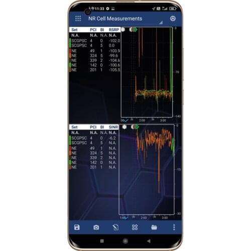 Nemo Handy Nemo Phone Mi10 M2001J2C Drive Test Phone Support GSM HSPA LTE NR Measurements For NEMO Outdoor Test