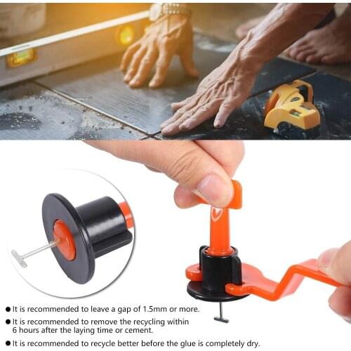 New Tile Leveling System Tool kit Level Wedges Alignment Spacers for Leveler Locator Spacers Plier Flooring Wall Tile Carrelage