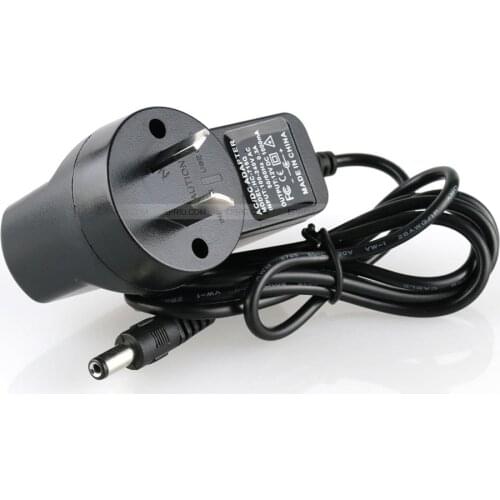 Wholesale 10pcs / lot AC 100-240V power adapter 12V DC power adapter 12V1A Standard Australia AU plug free shipping
