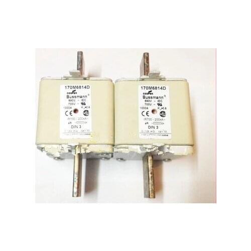 Fuses: 170M6813D 900A 690V / 170M6814D 1000A 690V aR