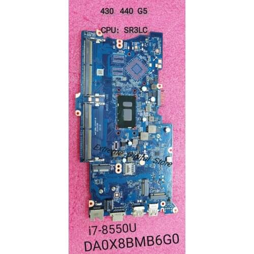 Applicable to HP series 430 440 G5 Placa system board 5 notebook da0x8bmb6g0 pastor g I7 8550 u 100% test shipment
