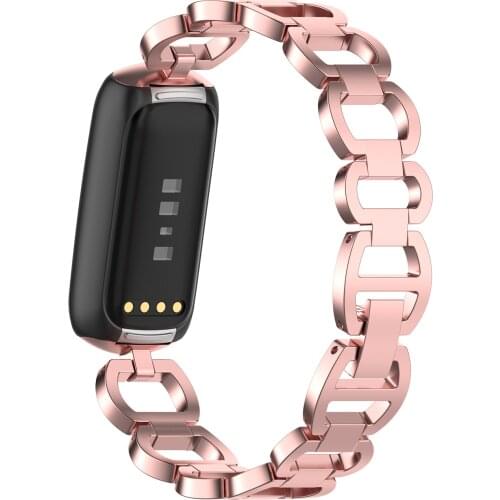 Watch Strap Metal Bracelet for Fitbit Luxe/Special Edition Metal Watch Strap High Quality Materials Safe And Wear-Resistant