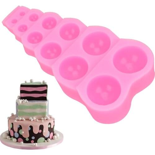 Silicone Cake Model Kitchen DIY Baking Accessories Multi Size Pearl Ball Shape Mould Chocolate Fudge Mold Cake Decorating Tool