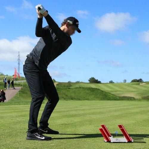 Golf Swing Trainer Detachable Heat Resistant Acrylic Golf Swing Training Aids for Playing Golf