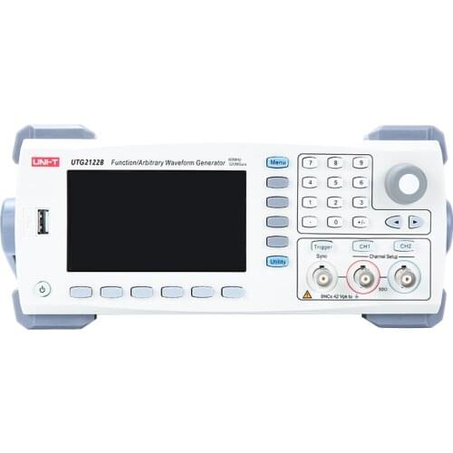 UNI-T UTG2122B 120MHz Dual Channel Function Generator 1.28GSa/s 6Bits Arbitrary Waveform