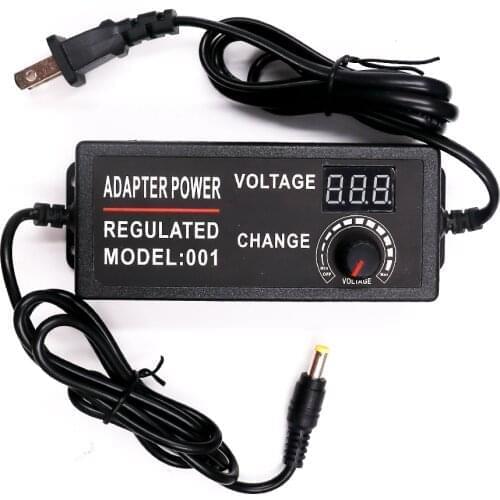 EU US Adjustable AC100-240V To DC 3V 9V 12V 24V Universal Power AC Adapter Supply Transformers Switching Adapte