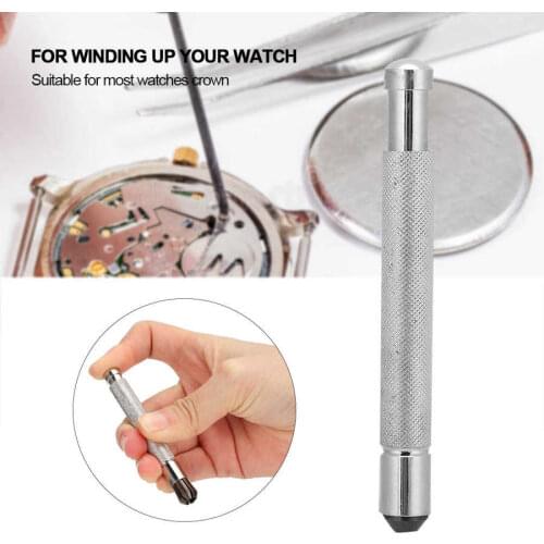 High Quality Durable Watch Crown Winder Helper Screw Repairing Manual Mechincal Winding Screw Repairing Tool for Watchmakers