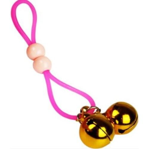 Night light rope breast clip silica gel alternative sex toys women SM torture doll for breast adult sex goods passion tools B042