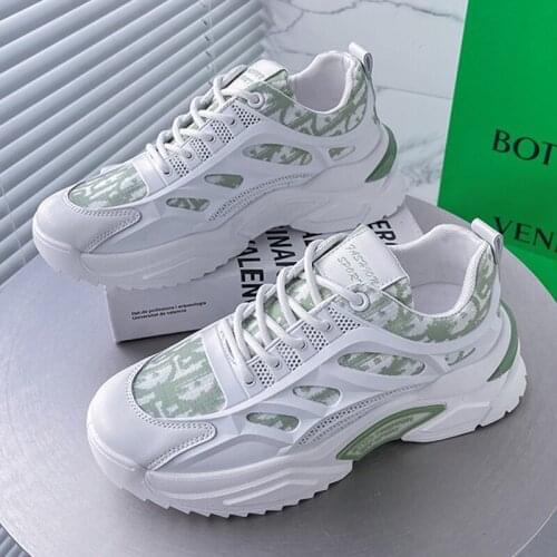 2021 Summer New Womens Shoes Versatile Casual Breathable Mesh Surface Platform Shoes Tennis Sneakers Women Zapatos De Mujer