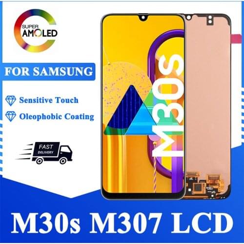 6.4 inch M30S 2019 LCD For Samsung Galaxy M30S LCD Display Touch Screen Digitizer Assembly For Samsung M307 M307F Replacement
