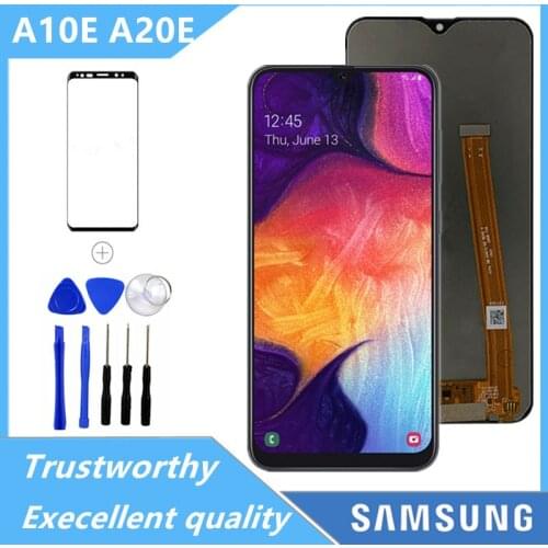 10 pcs/lot Incell LCD For Samsung Galaxy A10E A20e LCD Display Touch Screen Digitizer Assembly A20e LCD with frame