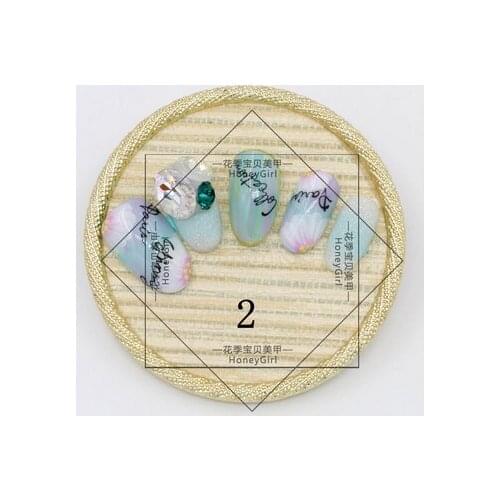 100pcs Fashional Alloy False Nail Art Display Stand Rack Board Nail Polish UV Gel Display Showing Manicure Tool NEW