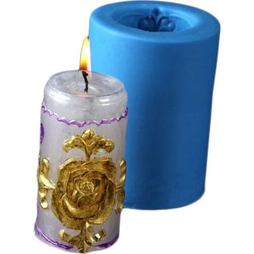 3D flower Silicone molds flower soap mold flowers silicone soap molds flowers silica gel die Aroma stone moulds candle mould