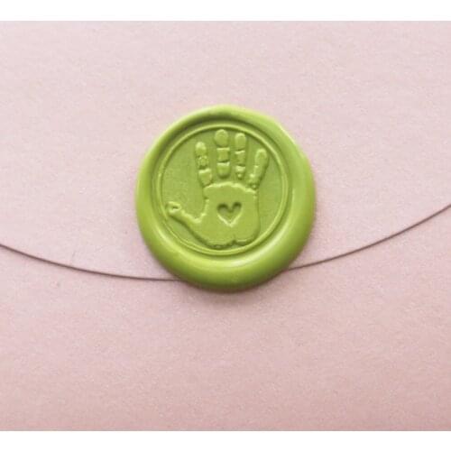 Baby Shower Hand Stamp Baby WAX Stamp wedding invitation seal/ birthday gift ws186