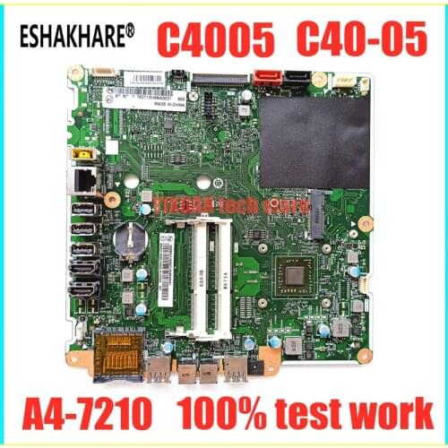 For Lenovo C4005 S40-50 C40-05 motherboard with A4-7210 CPU All functions of have been fully tested original and brand new