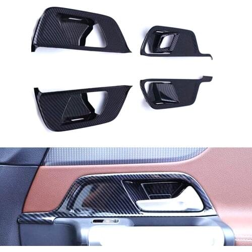 For Mercedes Benz GLA GLB 2020 Car Door Interior Handle Bowl Cover Trim Styling ABS Car Accessories