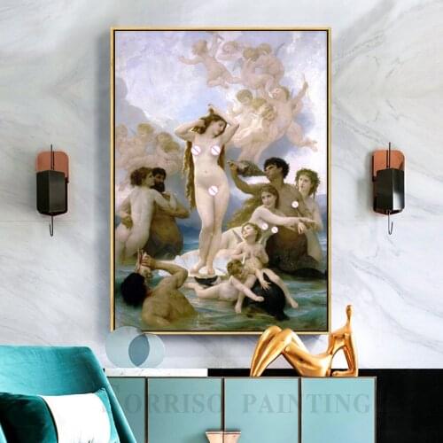 Europe Retro Angel Notre Dame Goddess Canvas Oil Painting Wall Art Prints Pictures For Living Room Home Hallway Decor Posters