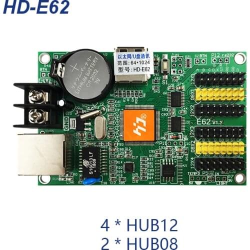 Low price hd-e62 led display wall controller madrix led lighting pixel panel control card