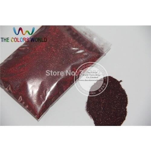 Laser Holographic Wine Red Color 0.1MM 004 Fine Glitter Crafts Soapmaking Tatto Spa Products Ultrafine 1 Lot =50g