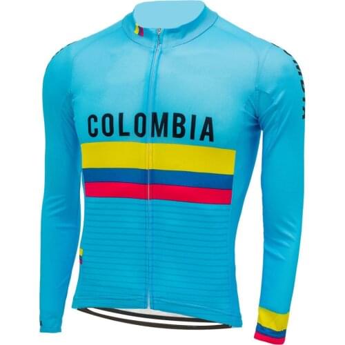 Men Breathable Long Sleeve Cycling Jersey Bicycle Bike Clothing MTB Sports Shirt Team Pro Motocross Mountain Road Tight Top