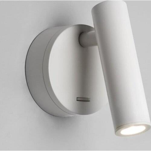 ABNT wall Mounted Bedside Reading Lamp LED Wall Light indoor Hotel Guest Room bed room Headboard book read Light with switch