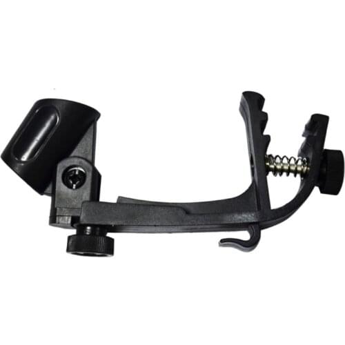 Adjustable Clip On Drum Rim Shockproof Mount Microphone Mic Clamp Stand Holder