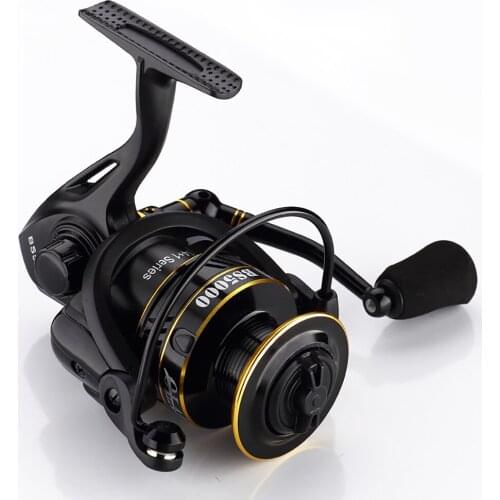Fishing Reel Max Drag 10kg 5.2:1 High Speed Metal Spool Spinning Reel Saltwater Reel carp Reel Fishing Send Line