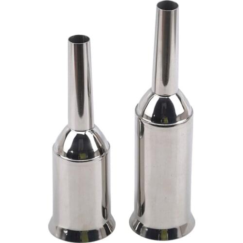 Silver 202 Manual Household Small Enema Tool Stainless Steel Sausage Syringe Meat Sausage Filling Machine