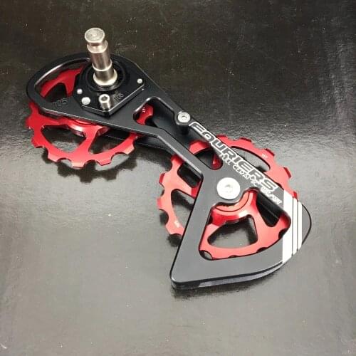 FOURIERS Road bicycle rear derailleur pulleys For RD 5800 ROAD Bike Drivetrain Use full ceramics bearings jockey wheels