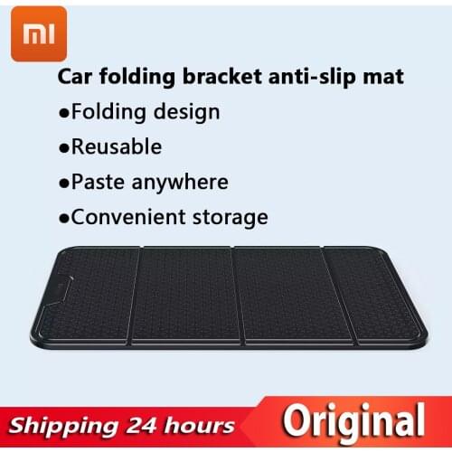 YOUPIN Baseus Folding Bracket Anti-slip Mat Auto Portable Universal Car Phone Holder Washable Nano Rubber Pad for Car Household