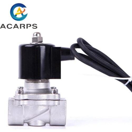 3/4" Stainless Steel Underwater Solenoid Valve Fountain Solenoid Valve Water Valve 220V 110V 24V 12V