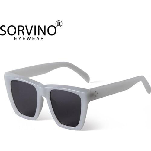 Fashion Square Sunglasses Men 2021 Luxury Brand Women Vintage New Big Frame Cat Eye Sun Glasses Simple Rice Nail Design Glasses