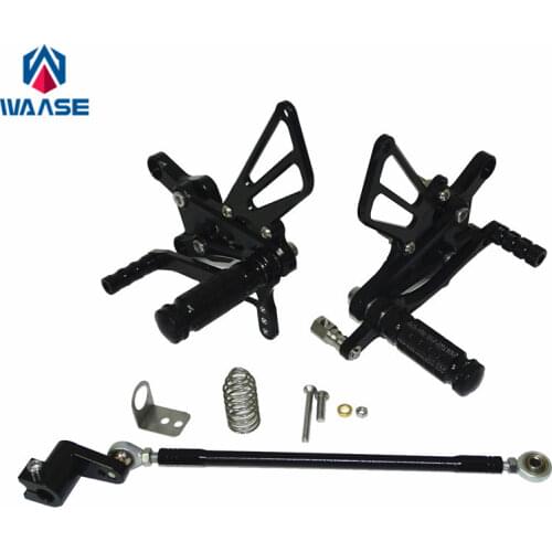 Waase CBR 600 F4 99-00 Rider Racing Rearset Rear Sets Footrests Foot Rest Pegs For Honda CBR600F4 1999 2000