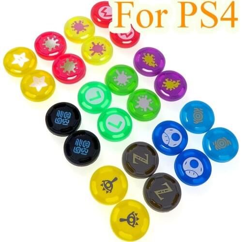 120pcs/lot 3D Analog Joystick Caps for Nintend Switch Pro Grip Gamepad Silicone Cap for PS4 controller