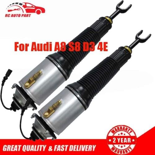 1PC Front Air Suspension Shock absorber Air Strut For Audi A8 S8 D3 4E 4E0616039AF 4E0616040AF 4E0 616 040 AF 4E0 616 039 AF
