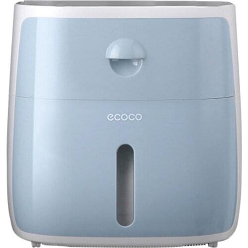 Double Layer Waterproof Wall Mount Toilet Paper Towel Holder Shelf Storage Box