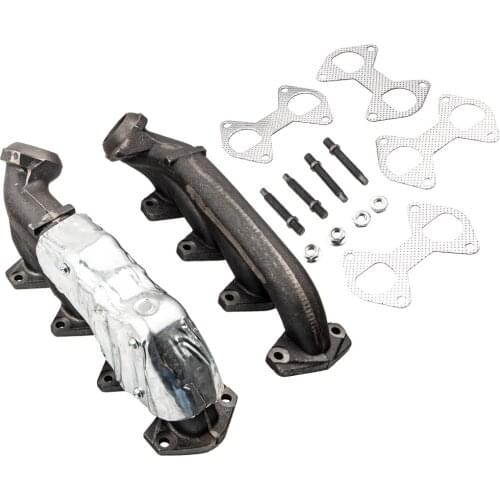 Exhaust Manifold & Gasket Kit Passenger Side Right RH For Ford Truck 5.4L