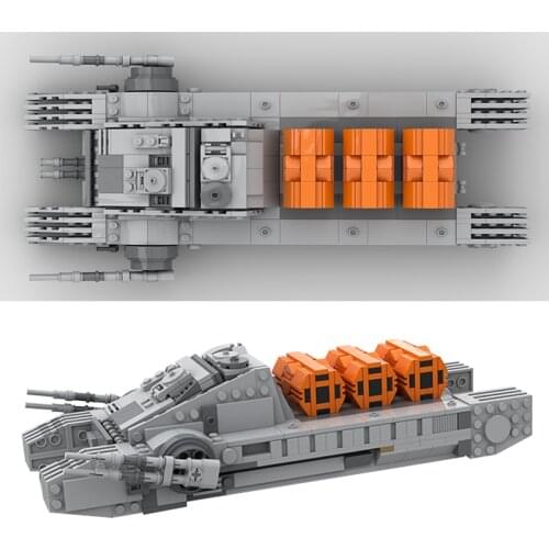 MOC Imperialals-Occupiers Forward Assault Tank -Assault Tankby Space Series Military Building Block Model Bricks Toy Kid Gfit