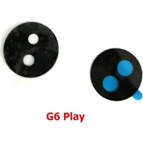 50Pcs New Back Main Rear Camera Lens Glass Cover With Adhesive Sticker Tape For Motorola Moto G6 Plus Replacement Parts