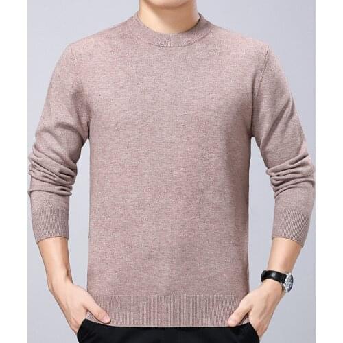New arrival fashion autumn Casual Men Sweater Thickening Warm Computer Knitted O-neck Pullovers size S M L XL XXL XXXL