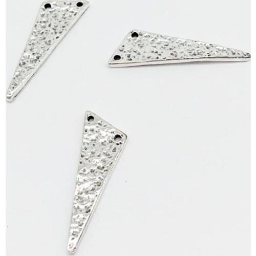 Fashion 16pcs triangle Connector charms triangle pendants fit DIY necklace earring bracelet charms Jewelry Making