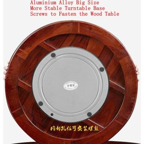 HQ AA01 HEAVY DUTY Aluminium Alloy Lazy Susan Dining Turntable Swivel Plate for WOOD GLASS TABLE