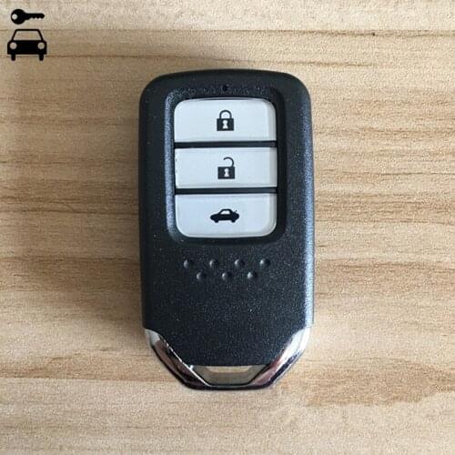 3 Buttons City Car Remote Key Keyless Smart Remote Key Card 434Mhz with ID47 Chip for Honda CITY New City Key Proramming