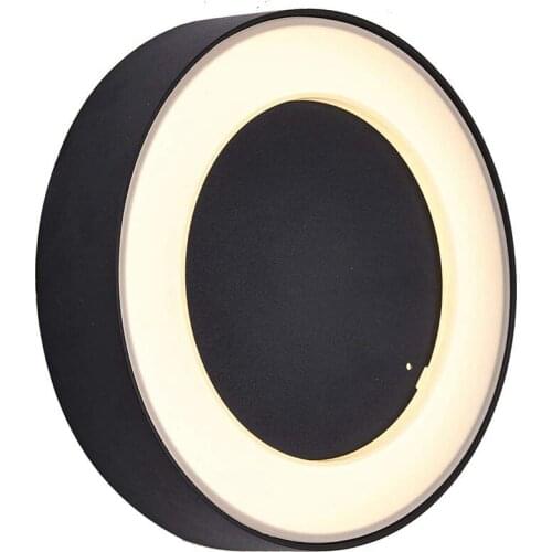 LED Wall Sconce Light Fixture Lamp 12W Warm White 3000K Indoor Wall Lamp for Living Room Hallway Basement Stairway