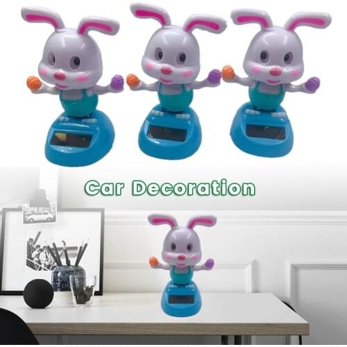 Solar Dancing Animate Solar Swinging Animated Car Decoration Car Shaking Head Doll Solar Solar Powered Dancing Animal Kids Toys