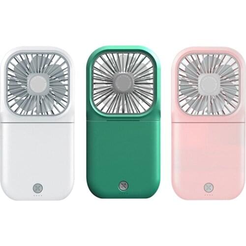 Foldable Power Bank Fan Adjustable Speed USB Rechargeable Battery Cooling Fan for Indoor and Outdoor Travel